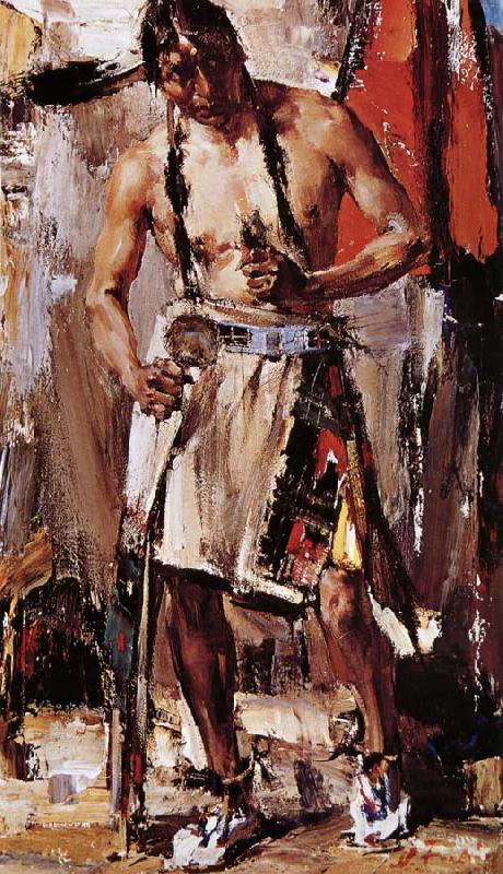 Nikolay Fechin Player oil painting picture